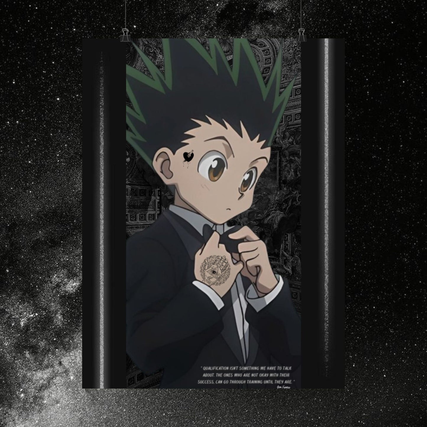 Mobster: Gon Freecss Matte Vertical Posters