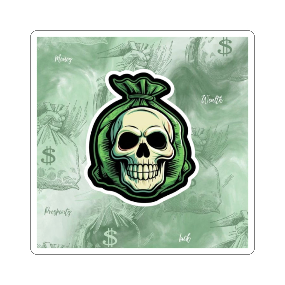 The Root of All Evil! Sticker