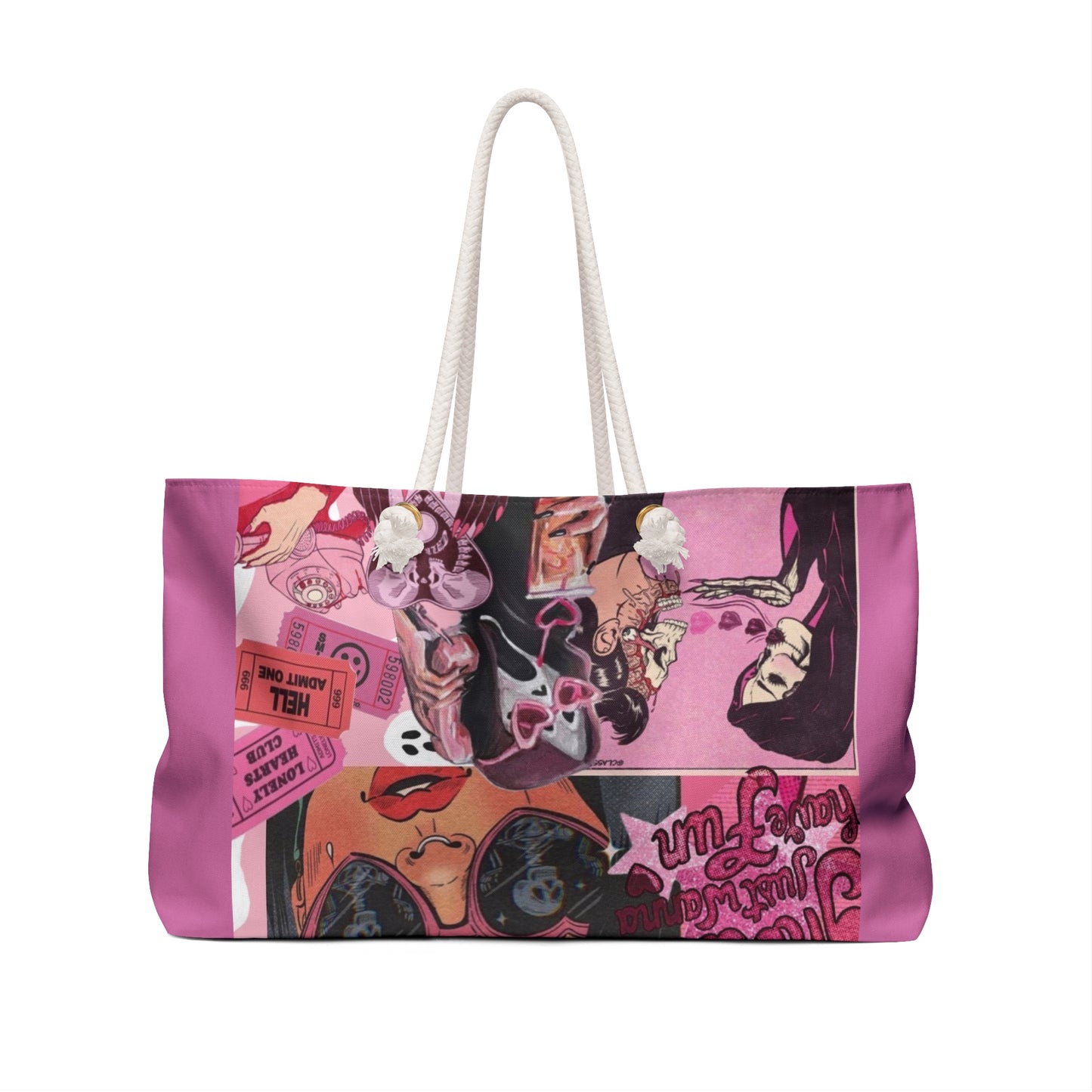 Pretty Murda Weekender Bag - Durable Tote for Beach or Town