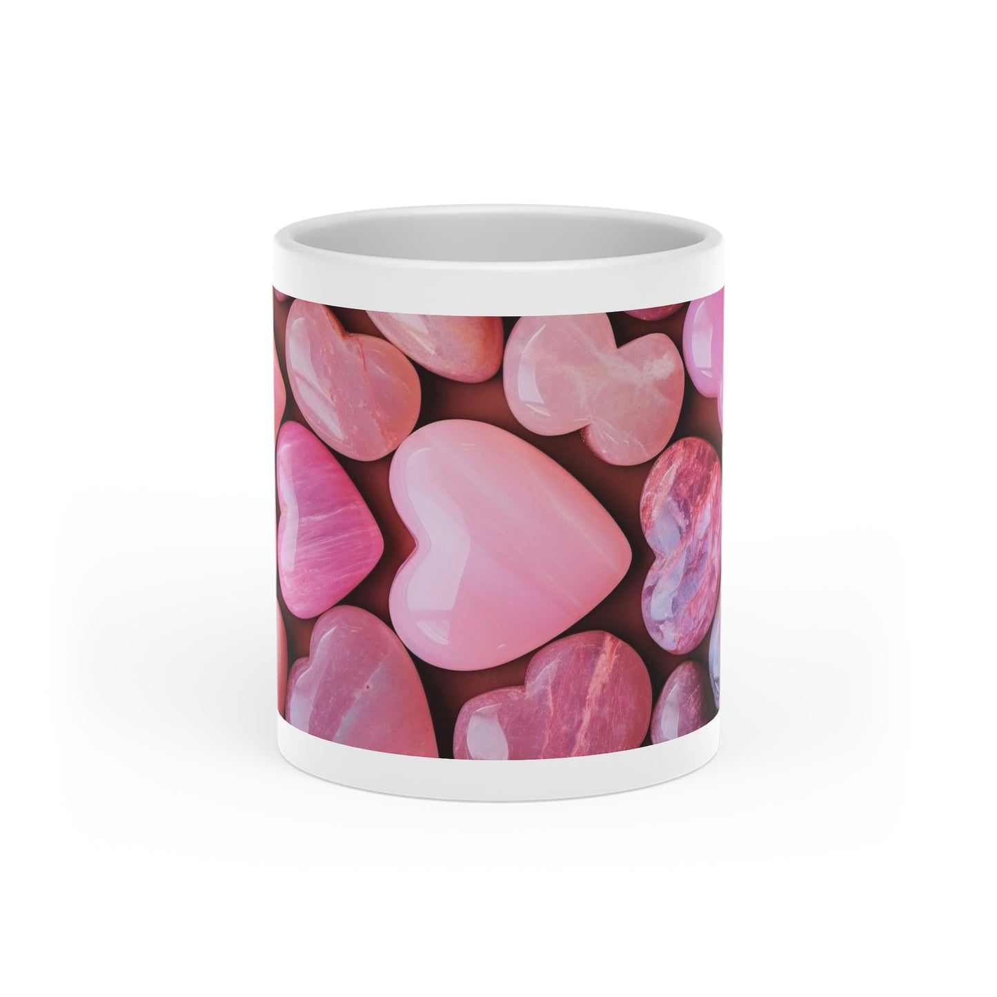 Rose Quartz Heart-Shaped Mug