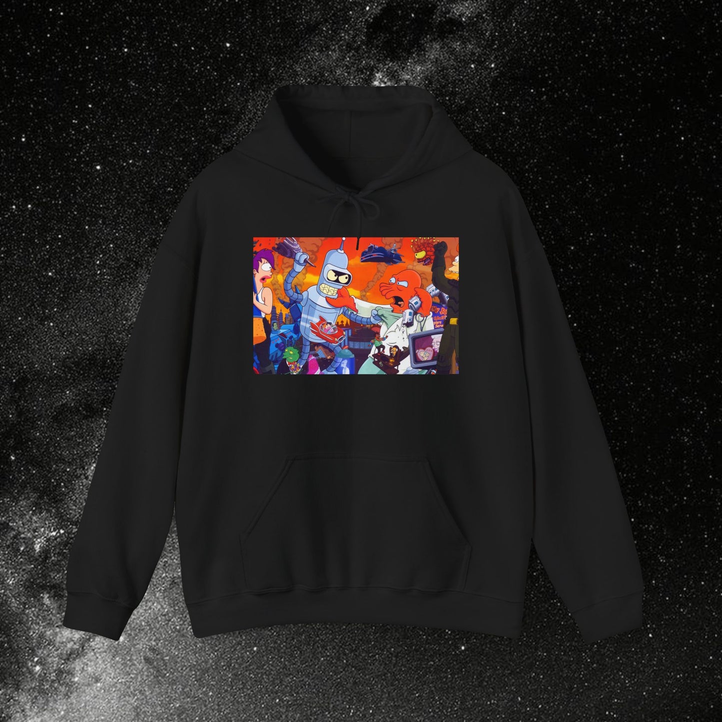 Futurama Inspo Unisex Heavy Blend™ Hooded Sweatshirt