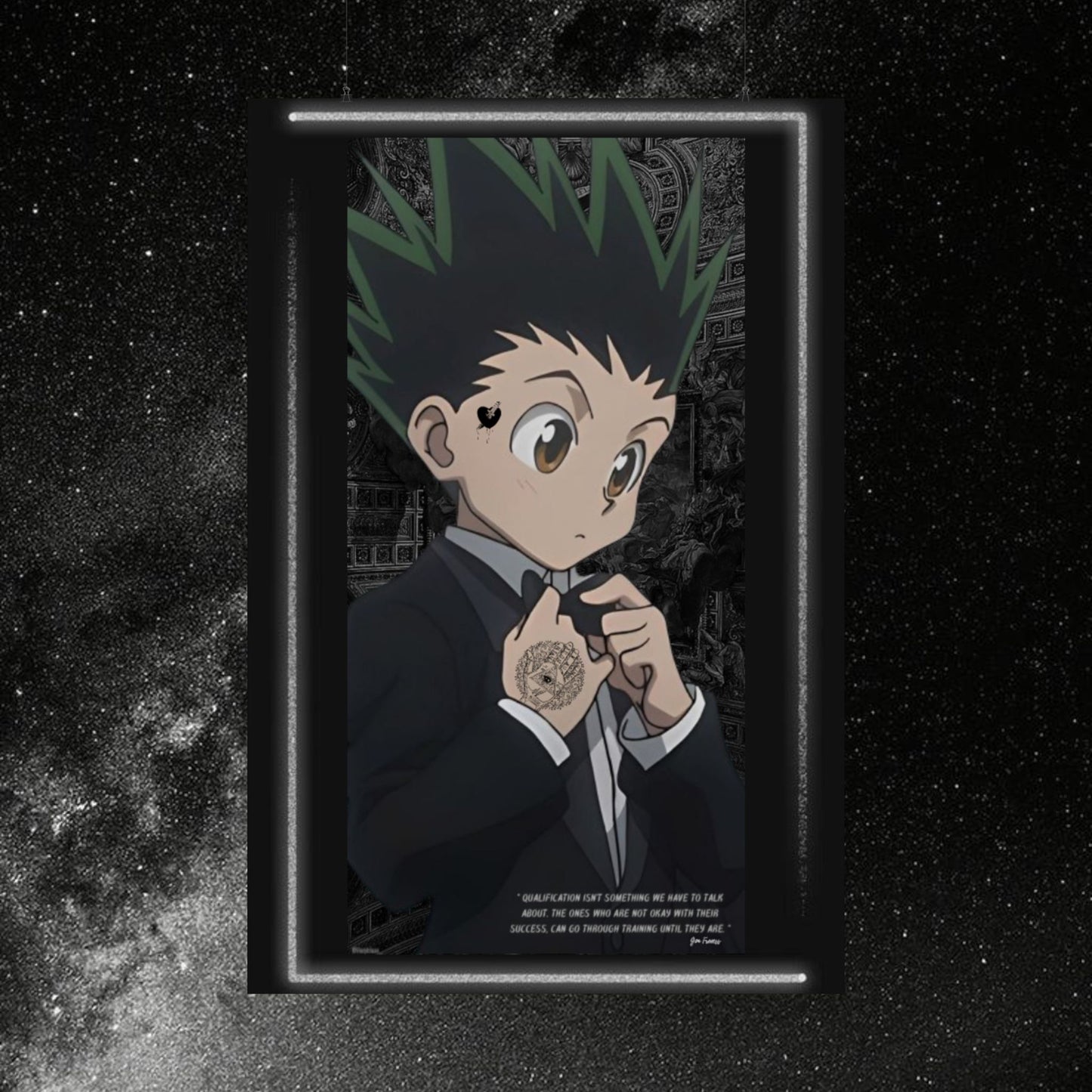 Mobster: Gon Freecss Matte Vertical Posters